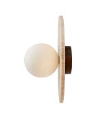 Lampada da parete Tor Nun beige/bianco - 34 x 47,5 x 16 cm