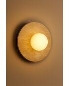 Lampada da parete Tor Nun beige/bianco - 34 x 47,5 x 16 cm