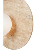 Lampada da parete Tor Nun beige/bianco - 34 x 47,5 x 16 cm