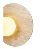 Lampada da parete Tor Nun beige/bianco - 34 x 47,5 x 16 cm