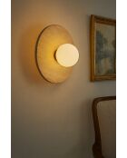 Lampada da parete Tor Nun beige/bianco - 34 x 47,5 x 16 cm