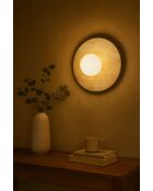 Lampada da parete Tor Nun beige/bianco - 34 x 47,5 x 16 cm