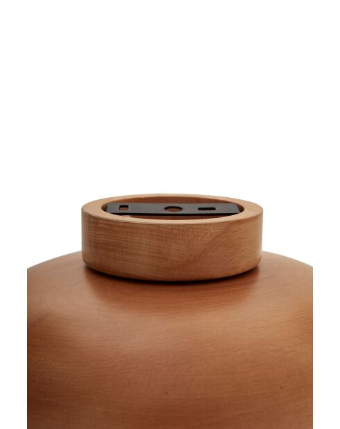 Lampada da parete Hant T rovere/bianco - 34 x 47,5 x 16 cm