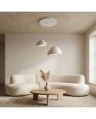 Luna Lora 30 40 T weißer Kronleuchter, 50 x 40 x 40 cm