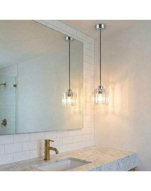 Yakops 15720 Un lampadario cromato - 22 x 22 x 22 cm