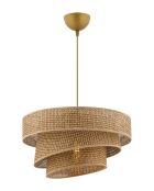 Couper Hazeran beigefarbener Kronleuchter - 40 x 40 x 22 cm