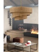 Couper Hazeran beigefarbener Kronleuchter - 40 x 40 x 22 cm