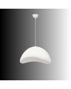 Luna 50 Luna witte kroonluchter - 60 x 55 x 35 cm