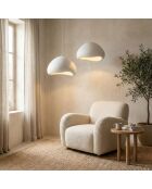 Luna Lora 50 50 T weißer Kronleuchter, 60 x 60 x 40 cm