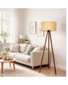 AYD 2935 beige vloerlamp - 20 x 123 x 7 cm