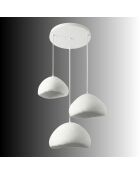 Luna Luna Lora Set T Lampadario Bianco - 55 x 45 x 60 cm