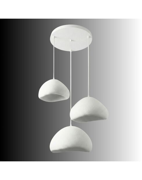 Luna Luna Lora Set T Lampadario Bianco - 55 x 45 x 60 cm