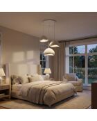 Luna Luna Lora Set T Lampadario Bianco - 55 x 45 x 60 cm