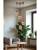 Lampadario 2615959 miele/oro - 39 x 33 x 32 cm