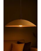 Lampadario BK182 oro/crema - 52 x 52 x 23 cm