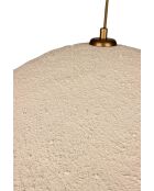 Lampadario BK182 oro/crema - 52 x 52 x 23 cm