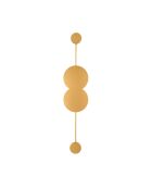 Ledos 15543 A goldene Wandlampe - 50 x 20 x 20 cm