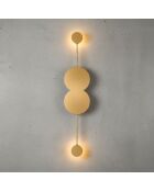 Ledos 15543 A goldene Wandlampe - 50 x 20 x 20 cm