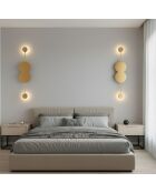 Ledos 15543 A goldene Wandlampe - 50 x 20 x 20 cm