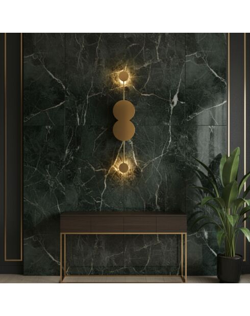 Ledos 15543 A goldene Wandlampe - 50 x 20 x 20 cm