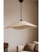 Lampadario BK200 crema/oro - 61 x 32 x 30 cm