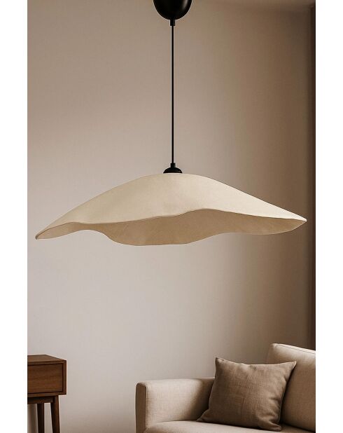 Lampadario BK200 crema/oro - 61 x 32 x 30 cm