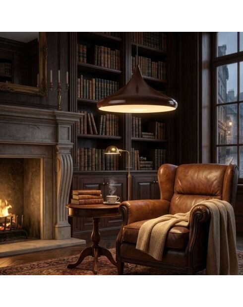 Lampadario marrone Eysan 207 - 37 x 37 x 25 cm