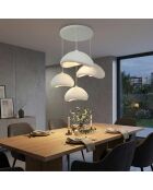 Luna Set Luna 30 4 T Nua Lampadario bianco - 65 x 65 x 52 cm