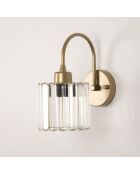 Yakops 15710 Lampada da parete dorata - 28 x 28 x 28 cm