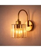 Yakops 15710 Lampada da parete dorata - 28 x 28 x 28 cm