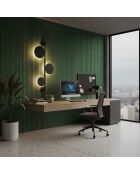 Ledos 15540 schwarze Wandleuchte - 85 x 35 x 46 cm