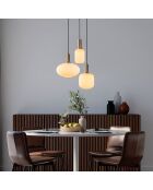 Lampadario dorato Asker 15201 - 55 x 55 x 42 cm