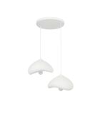 Lámpara Luna 30 2 T Luna blanca - 44 x 40 x 30 cm