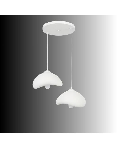 Lámpara Luna 30 2 T Luna blanca - 44 x 40 x 30 cm