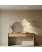 Lámpara Luna 30 2 T Luna blanca - 44 x 40 x 30 cm