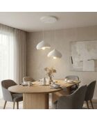 Lámpara Luna 30 2 T Luna blanca - 44 x 40 x 30 cm