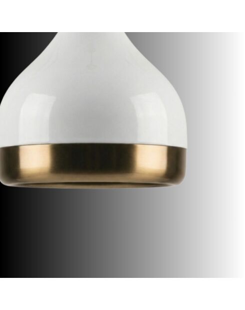 Yıldo M 6866 D weißer Kronleuchter - 30 x 20 x 53 cm