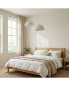 Loval 40 40 T Luna weißer Kronleuchter - 50 x 50 x 35 cm