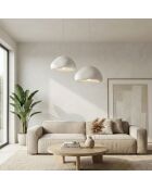 Loval 40 40 T Luna weißer Kronleuchter - 50 x 50 x 35 cm