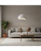 Lampadario Lora 50 Luna bianco - 60 x 55 x 35 cm