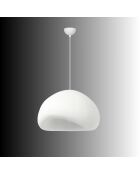 Lampadario Loval 50 Luna bianco - 60 x 55 x 35 cm