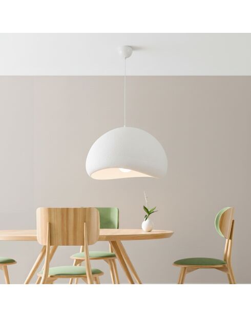 Lampadario Loval 50 Luna bianco - 60 x 55 x 35 cm