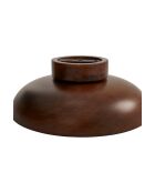 Lampada da parete Hand T noce/bianco - 34 x 47,5 x 16 cm