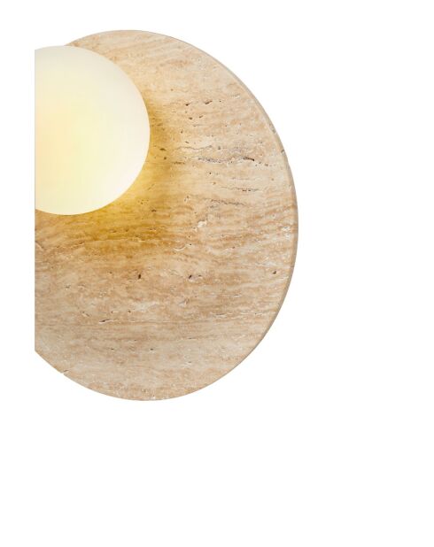 Lampada da parete Tor Look beige/bianco - 34 x 47,5 x 16 cm