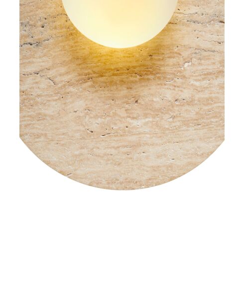 Lampada da parete Tor Look beige/bianco - 34 x 47,5 x 16 cm