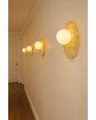 Lampada da parete Tor Look beige/bianco - 34 x 47,5 x 16 cm