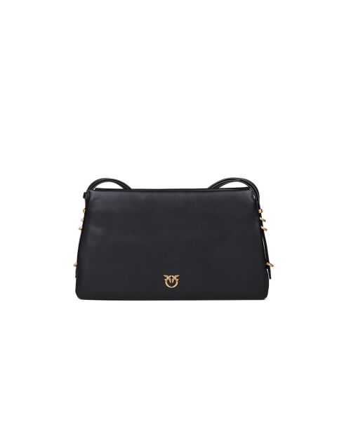 Borsa a tracolla Triplet Soft Calf nera - 34x20x7 cm