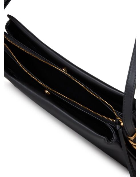 Borsa a tracolla Triplet Soft Calf nera - 34x20x7 cm