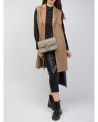 Love One Classic DC Vitello Seta Taupe schoudertas - 27x16,5x7 cm