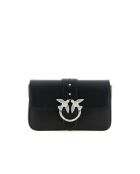 Modello Love One Classic Slouchy schwarze Schultertasche - 22x14x6 cm